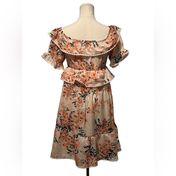 Miss Kelly 1999 Off The Shoulder Floral Dress - Picture 2 of 5